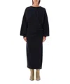 Isabel Marant Étoile Black Salomon Midi Dress