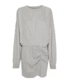 Isabel Marant Étoile Samuela Cotton Dress In Gray