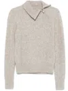Isabel Marant Étoile Sand Beige Odelle Sweater In Gray