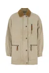 Isabel Marant Étoile Sand Canvas Kimelia Padded Jacket In Ecru