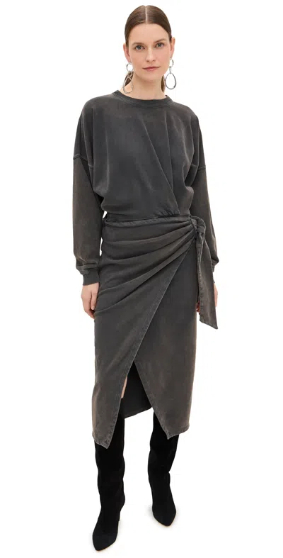 ISABEL MARANT ÉTOILE SANDRINA DRESS FADED BLACK