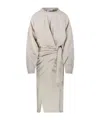 Isabel Marant Étoile Sandrina Wrap Midi Dress In White
