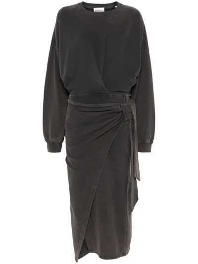 Isabel Marant Étoile Marant Etoile Women Sandrina Cotton Long Dress In Multi
