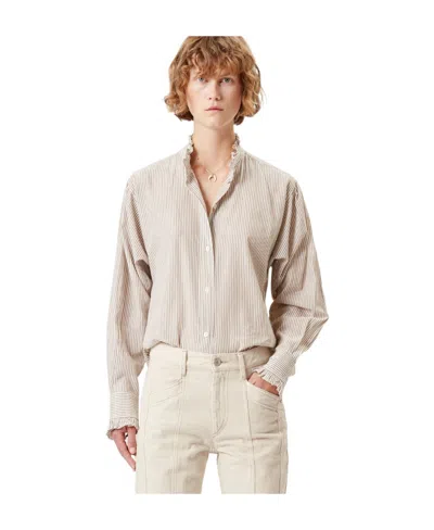 ISABEL MARANT ÉTOILE SAOLI STRIPED SHIRT