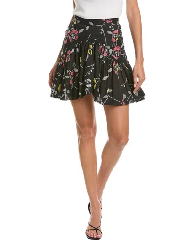 Isabel Marant Etoile Saureena Mini Skirt In Black