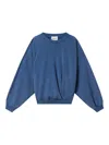 Isabel Marant Étoile Sauria Embroidered Sweatshirt In Blue