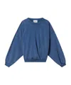Isabel Marant Étoile Sauria Embroidered Sweatshirt In Blue