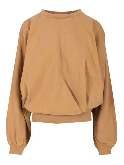 Isabel Marant Étoile Sauria-gb Sweatshirts Brown