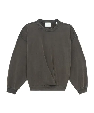 Isabel Marant Étoile Sauria Sweatshirt In Green