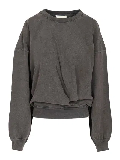 Isabel Marant Étoile Sauria Sweatshirt In Black