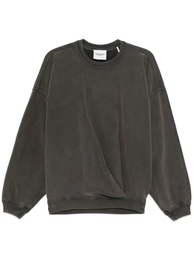 Isabel Marant Étoile Sauria Sweatshirt In Braun