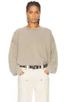 Isabel Marant Étoile Sauria Sweatshirt In Light Khaki