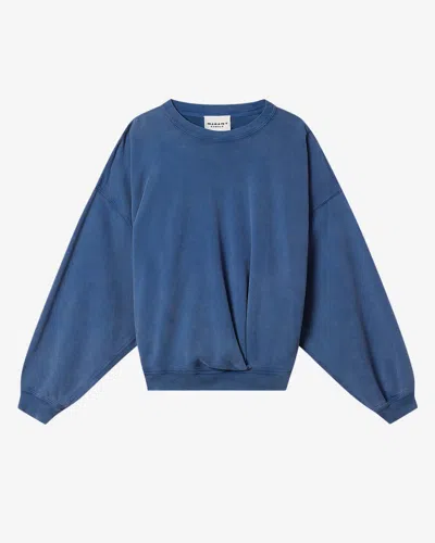 Isabel Marant Étoile Sauria Sweatshirt In Purple