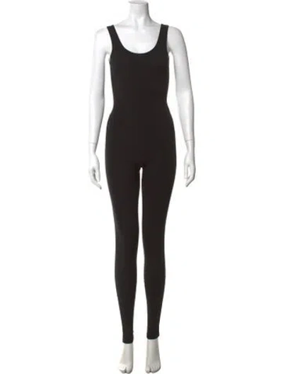 Pre-owned Isabel Marant Étoile Scoop Neck Jumpsuit In Black
