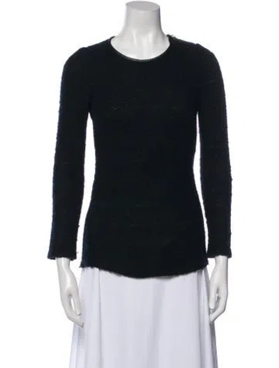 Pre-owned Isabel Marant Étoile Scoop Neck Sweater In Black