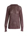 Isabel Marant Etoile Scoop Neck Sweater In Multicolor Cotton In Multi