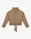Isabel Marant Étoile Selane Jacket In Khaki