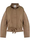 Isabel Marant Étoile Long-sleeved Casual Jacket In Neutrals