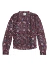 Isabel Marant Étoile Shirt Isabel Marant Etoile Woman Color Plum In Multi