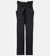 Shop Isabel Marant Étoile Serida Straight Pants In Black