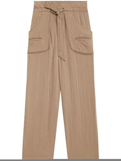 Isabel Marant Étoile Serida Trousers In Khaki