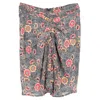 Isabel Marant Étoile Sevan Skirt In Floral Print Silk