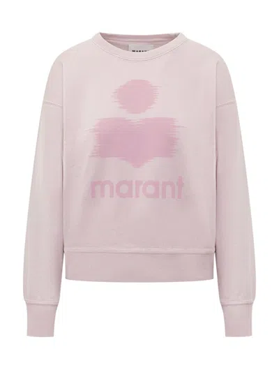 Isabel Marant Étoile Shaded Logo Sweatshirt In Pink