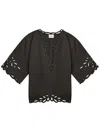 Isabel Marant Étoile Shana Top In Black