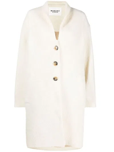 Isabel Marant Étoile Sharon Coat In Beige