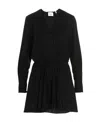 Isabel Marant Étoile Alexane Velvet Dress In Black