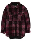 Isabel Marant Étoile Harvely Check Overshirt Jacket Plaid Design In Multi