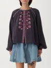 Isabel Marant Étoile Shirt Isabel Marant Etoile Woman Color Blue In Brown
