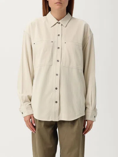 ISABEL MARANT ÉTOILE SHIRT ISABEL MARANT ETOILE WOMAN COLOR ECRU,H23102029