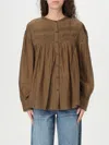 Isabel Marant Étoile Shirt Isabel Marant Etoile Woman Color Kaki In Brown