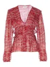 Isabel Marant Étoile Isabel Marant Etoile Women Axeline Shirt In Red