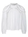 Isabel Marant Étoile Marant Etoile Women Christa Biologic Cotton And Viscose Shirt