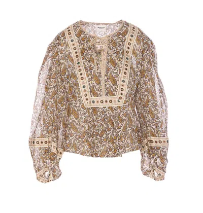 Isabel Marant Étoile Gayle Shirt In Beige