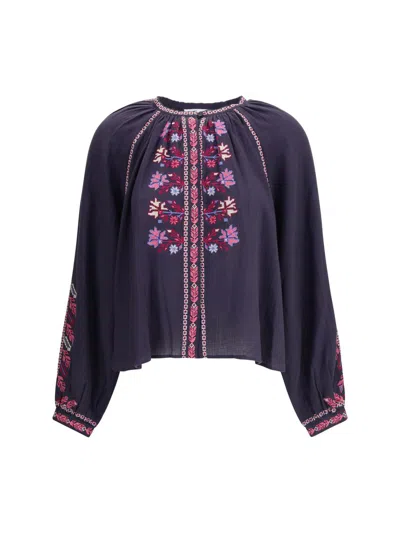 Isabel Marant Étoile Marant Etoile Women Lynne Shirt In Blue