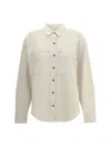 Isabel Marant Étoile Raquel Double-pocket Button-front Shirt In White