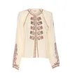 Isabel Marant Étoile Marant Etoile Women Lynne Biologic Cotton Shirt In White
