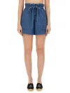 Isabel Marant Étoile Isabel Marant Etoile Short Ipolyte In Blue