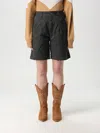 Isabel Marant Étoile Short Isabel Marant Etoile Woman Color Black In Black