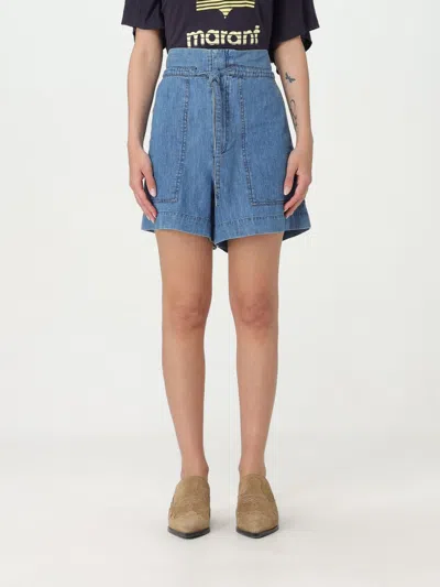 Isabel Marant Étoile Short Isabel Marant Etoile Woman Color Blue