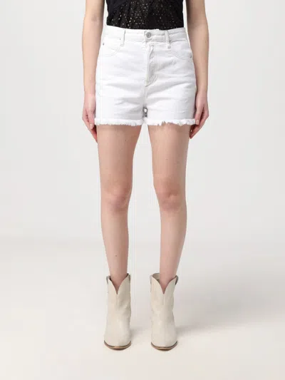 Isabel Marant Étoile Short Isabel Marant Etoile Woman In White