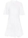 ISABEL MARANT ÉTOILE ISABEL MARANT ÉTOILE SHORT SLAYAE DRESS IN BRODERIE ANGLAISE