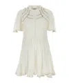 Isabel Marant Étoile Abito Celyana In Misto Cotone Bianco Donna In White
