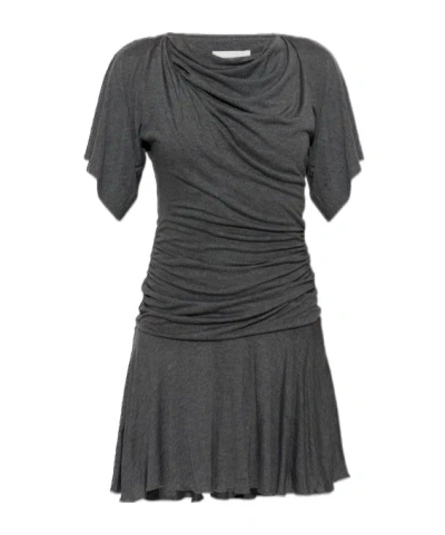 Isabel Marant Étoile Short Sleeve Dress In Black