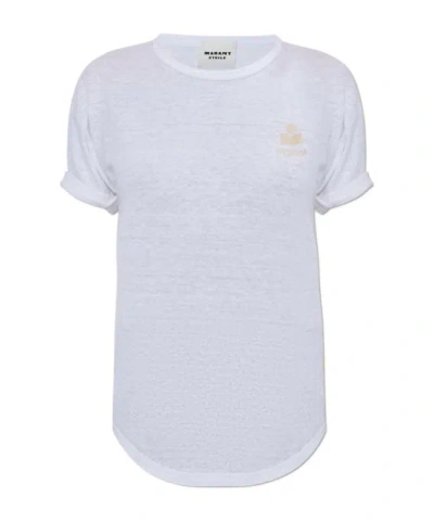 Isabel Marant Étoile Short Sleeve T-shirt In Blue