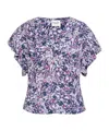 Isabel Marant Étoile Delocia Blouse In Blue