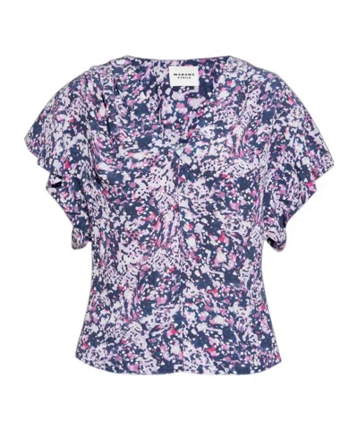 ISABEL MARANT ÉTOILE ISABEL MARANT ÉTOILE DELOCIA V-NECK TOP